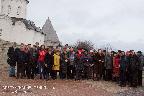 Участники «Слепухинских чтений–2018» на берегу древнего Волхова в стенах Староладожской крепости 